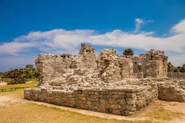Tulum ruins, Yucatan, Quintana Roo, Mexico, North America Copyright: LauraxGrier 1218-522