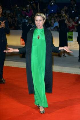 74th Venice Film Festival 2017, Red Carpet Film Three Billboards outside ebbing, Missuri . Pictured: Frances McDorman  Copyright: xSimonexComi Veneziax xIPAx xVeneziax