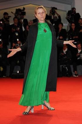 74th Venice Film Festival, Red carpet film Three billboards outside Ebbing, Missouri Pictured: Frances Mc Dormand  Copyright: xAlbertoxTerenghi Veneziax2017x x xVeneziax