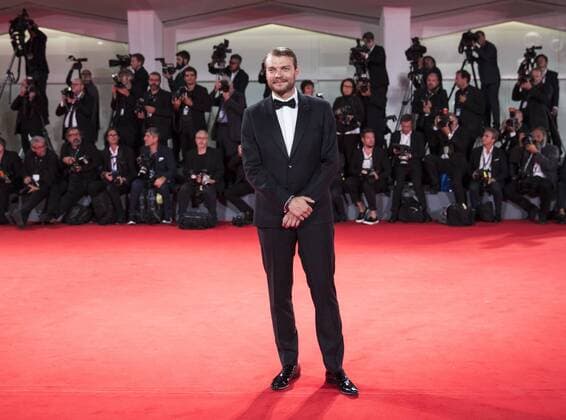 (170905) -- VENICE, Sept. 5, 2017 -- Actor Pilou Asbaek attends the premiere of the movie Woodshock at the 74th Venice Film Festival in Venice, Italy, Sept. 4, 2017. )(yy) ITALY-VENICE-FILM FESTIVAL- WOODSHOCK -PREMIERE jinxyu 