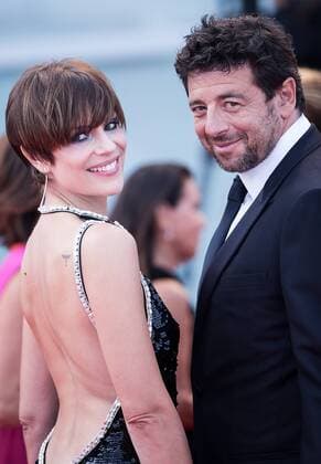 (170905) -- VENICE, Sept. 5, 2017 -- Actress Micaela Ramazzotti and actor Patrick Bruel attend the premiere of the movie Una Famiglia at the 74th Venice Film Festival in Venice, Italy, Sept. 4, 2017. )(yy) ITALY-VENICE-FILM FESTIVAL- UNA FAMIGLIA -PREMIERE jinxyu 