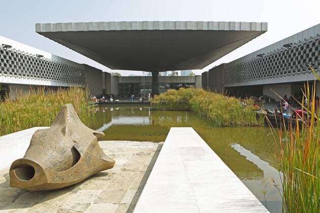 Anthropologisches Museum, Mexiko-Stadt, Bundesstaat Mexiko, Mexiko, Mittelamerika Copyright: imageBROKER/MartinaxKatz iblcxb04551153.jpg
