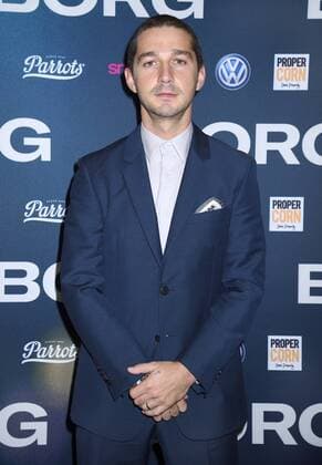 Premiere of the film Borg, Stockholm, Sweden, 2017-09-04 Shia Labeouf Stockholm Sweden  544333