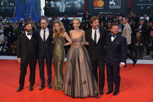74th Venice Film Festival 2017, Red Carpet Film Mother . Pictured: Michelle Pfeiffer, Jennifer Lawrence, Javier Bardem, Darren Aronofsky  Copyright: xSimonexComi Veneziax xIPAx xVeneziax