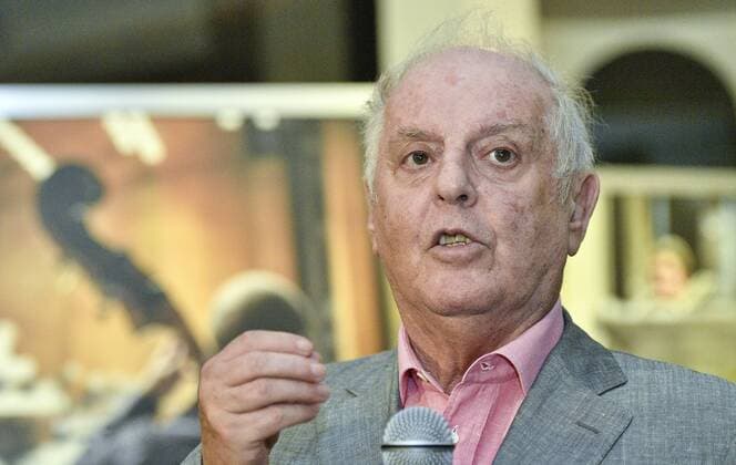 Argentine-Israeli conductor Daniel Barenboim take part in the premiere of Czech director Martin Suchanek s documentary film named Barenboim: Smetana - Ma vlast (Barenboim: Smetana - My Homeland), in Prague, Czech Republic, on September 5, 2017. (CTKxPhoto MichalxDolezal) CTKPhotoP201709051007701  dol 010