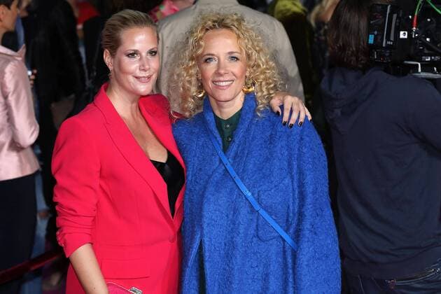 Anika Decker und Katja Riemann bei der High Society Film Premiere am 5.09.2017 in Berlin High Society Filmpremiere in Berlin, 2017 