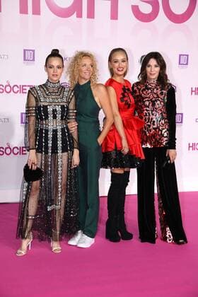 Emilia Schüle, Katja Riemann, Caro Cult und Iris Berben bei der High Society Film Premiere am 5.09.2017 in Berlin High Society Filmpremiere in Berlin, 2017 