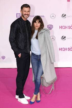 Jochen Schropp und Birthe Wolter bei der High Society Film Premiere am 5.09.2017 in Berlin High Society Filmpremiere in Berlin, 2017 