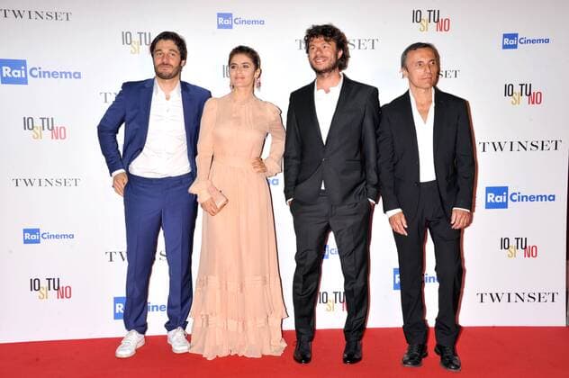 74th Venice Film Festival 2017 Red carpet film Io si tu no Pictured Lino guanciale, Greta Scarano, Sydney Sibilla, Valerio Aprea  Copyright: xCamillaxMorandi Veneziax xIPAx xVeneziax