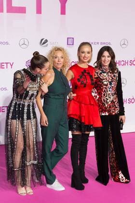 Emilia Schuele, Katja Riemann, Caro Cult und Iris Berben - Weltpremiere von High SOCIETY im CineStar SONY CENTER am Potsdamer Platz in Berlin am 05.09.2017. Weltpremiere HIGH SOCIETY
