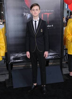 September 5, 2017 - Hollywood, CA, U.S. - 05 September 2017 - Hollywood, California - Jaeden Lieberher. World Premiere of IT held at TCL Chinese Theater in Hollywood. Photo Credit: AdMedia Hollywood U.S. - ZUMAa123 20170905_zaa_a123_018 Copyright: xBirdiexThompsonx