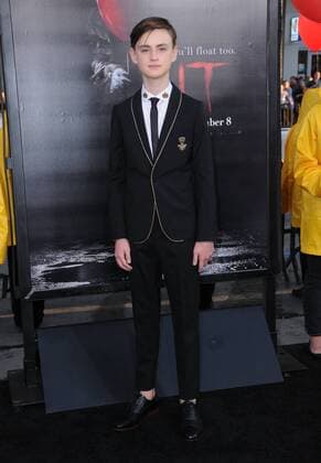 September 5, 2017 - Hollywood, CA, U.S. - 05 September 2017 - Hollywood, California - Jaeden Lieberher. World Premiere of IT held at TCL Chinese Theater in Hollywood. Photo Credit: AdMedia Hollywood U.S. - ZUMAa123 20170905_zaa_a123_021 Copyright: xBirdiexThompsonx