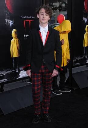 September 5, 2017 - Hollywood, CA, U.S. - 05 September 2017 - Hollywood, California - Wyatt Oleff. World Premiere of IT held at TCL Chinese Theater in Hollywood. Photo Credit: AdMedia Hollywood U.S. - ZUMAa123 20170905_zaa_a123_038 Copyright: xBirdiexThompsonx