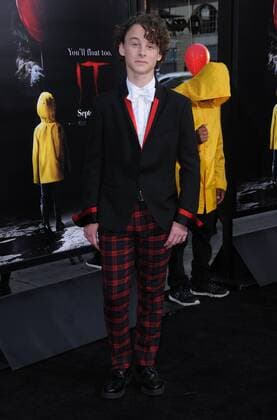 September 5, 2017 - Hollywood, CA, U.S. - 05 September 2017 - Hollywood, California - Wyatt Oleff. World Premiere of IT held at TCL Chinese Theater in Hollywood. Photo Credit: AdMedia Hollywood U.S. - ZUMAa123 20170905_zaa_a123_041 Copyright: xBirdiexThompsonx