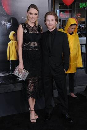 September 5, 2017 - Hollywood, CA, U.S. - 05 September 2017 - Hollywood, California - Clare Grant, Seth Green. World Premiere of IT held at TCL Chinese Theater in Hollywood. Photo Credit: AdMedia Hollywood U.S. - ZUMAa123 20170905_zaa_a123_167 Copyright: xBirdiexThompsonx