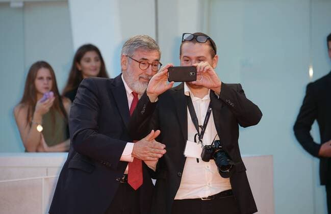 September 5, 2017 - Venice, Italy - John Landis attends the Gala Screening and World Premiere of mother! during the 74th Venice Film Festival on September 5, 2017 in Venice, Italy. Venice Italy  - ZUMAn230 20170905_zaa_n230_336 Copyright: xMatteoxChinellatox