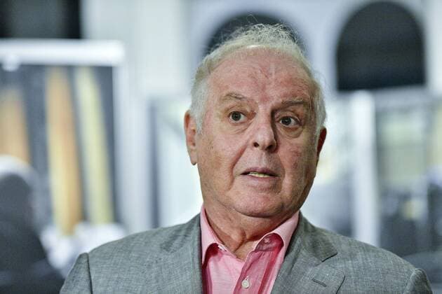 Argentine-Israeli conductor Daniel Barenboim take part in the premiere of Czech director Martin Suchanek s documentary film named Barenboim: Smetana - Ma vlast (Barenboim: Smetana - My Homeland), in Prague, Czech Republic, on September 5, 2017. (CTKxPhoto MichalxDolezal) CTKPhotoP201709050979001  dol 009