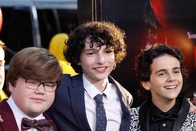 Jeremy Ray Taylor, Finn Wolfhard, Jack Dylan Grazer at the World Premiere of New Line Cinema s It held at the TCL Chinese Theater in Hollywood, CA, September 5, 2017.  Copyright: xJosephxMartinezx 33415_029JM