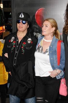 Gene Simmons, Shannon Tweed at the World Premiere of New Line Cinema s It held at the TCL Chinese Theater in Hollywood, CA, September 5, 2017.  Copyright: xJosephxMartinezx 33415_044JM