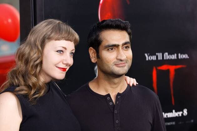 Emily V. Gordon, Kumail Nanjiani at the World Premiere of New Line Cinema s It held at the TCL Chinese Theater in Hollywood, CA, September 5, 2017.  Copyright: xJosephxMartinezx 33415_067JM