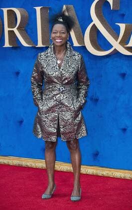 Victoria & Abdul UK premiere London, UK. Baroness Floella Benjamin at the Victoria & Abdul UK premiere held at Odeon Leicester Square on September 5, 2017 in London, England. LMK386-J706-060917 