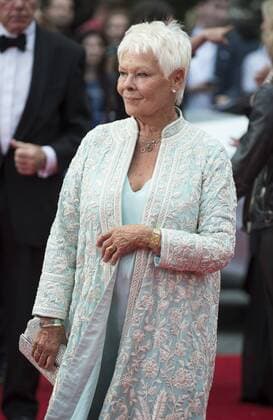 Victoria & Abdul UK premiere London, UK. Judi Dench at the Victoria & Abdul UK premiere held at Odeon Leicester Square on September 5, 2017 in London, England. LMK386-J706-060917 