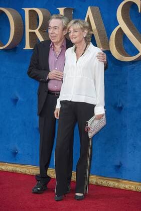 Victoria & Abdul UK premiere London, UK. Andrew Lloyd Webber and Madeleine Gurdon at the Victoria & Abdul UK premiere held at Odeon Leicester Square on September 5, 2017 in London, England. LMK386-J706-060917 