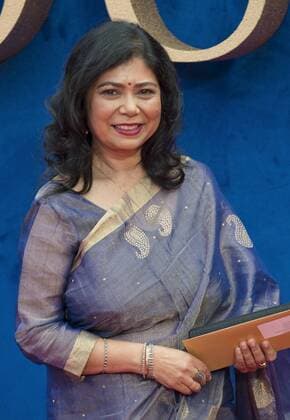 Victoria & Abdul UK premiere London, UK. Shrabani Basu at the Victoria & Abdul UK premiere held at Odeon Leicester Square on September 5, 2017 in London, England. LMK386-J706-060917 
