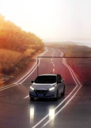 September 6, 2017, Chiba, Japan - Japan s automobile giant Nissan Motor introduces the new electric vehicle Leaf in Chiba, suburban Tokyo on Wednesday, September 6, 2017. The new Leaf, featuring cruising distance of 400km with an eight-hour quick charge, will go on sale in Japan from October 2.  (lwxa013380)