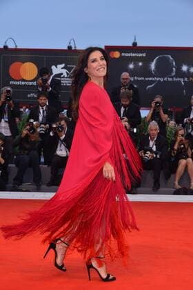 74th Venice Film Festival 2017, Red Carpet Film Ammore E Malavita . Pictured: Paola Turci  Copyright: xSimonexComi Veneziax xIPAx xVeneziax