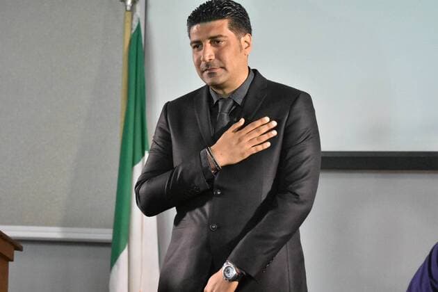 Syrian White Helmets receive Tipperary Peace Prize Nedal Izddenm a member of the Syria Civil Defence accepts the International Tipperary Peace Prize. The Tipperary Peace prize ranks as Ireland’s outstanding award for humanitarian work.  JohnxRooney