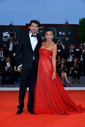 74th Venice Film Festival 2017, Red Carpet Film Ammore E Malavita . Pictured: Giampaolo Morelli, Serena Rossi  Copyright: xSimonexComi Veneziax xIPAx xVeneziax
