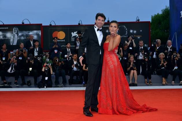 74th Venice Film Festival 2017, Red Carpet Film Ammore E Malavita . Pictured: Giampaolo Morelli, Serena Rossi  Copyright: xSimonexComi Veneziax xIPAx xVeneziax