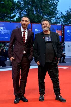 74th Venice Film Festival 2017, Red Carpet Film Ammore E Malavita . Pictured: Manetti Bros  Copyright: xSimonexComi Veneziax xIPAx xVeneziax