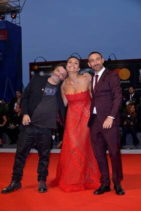 74th Venice Film Festival 2017, Red Carpet Film Ammore E Malavita . Pictured: Manetti Bros, Serena Rossi  Copyright: xSimonexComi Veneziax xIPAx xVeneziax