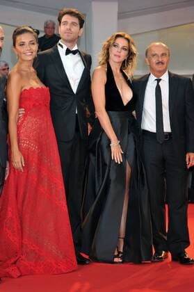 74th Venice Film Festival 2017 red carpet film Ammore e Malavita Pictured Giampaolo Morelli,Serena Rossi, Claudia Gerini, Carlo Buccirosso  Copyright: xCamillaxMorandi Veneziax xIPAx xVeneziax