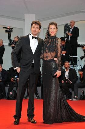 74th Venice Film Festival 2017 red carpet film Ammore e Malavita Pictured Gloria Bellicchi, Giampaolo Morelli  Copyright: xCamillaxMorandi Veneziax xIPAx xVeneziax
