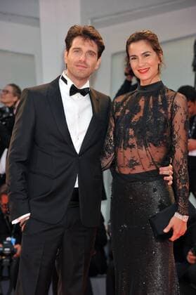 74th Venice Film Festival 2017 red carpet film Ammore e Malavita Pictured Gloria Bellicchi, Giampaolo Morelli  Copyright: xCamillaxMorandi Veneziax xIPAx xVeneziax