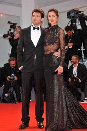 74th Venice Film Festival 2017 red carpet film Ammore e Malavita Pictured Gloria Bellicchi, Giampaolo Morelli  Copyright: xCamillaxMorandi Veneziax xIPAx xVeneziax