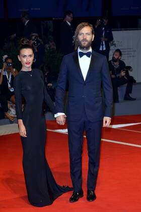 74th Venice Film Festival 2017, Red Carpet Film Loving Pablo . Pictured: Alessandro Borghi, Roberta Pitrone  Copyright: xSimonexComi Veneziax xIPAx xVeneziax