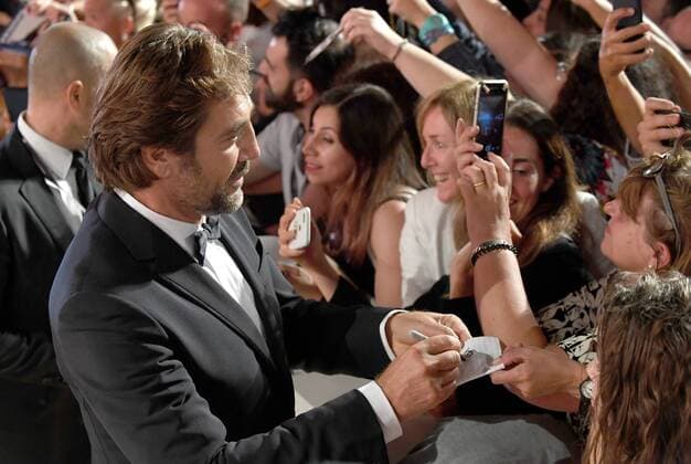 Filmfest Venedig - Loving Pablo Filmpremiere Spanish actor Javier Bardem attends the 74th Venice Film Festival on the Lido in Venice on September 6, 2017.  LON20170906231 PAULxTREADWAY