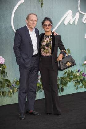 Mother UK Premiere London, UK. Francois-Henri Pinault and Salma Hayek at the Mother! UK premiere at Odeon Leicester Square . 6th September 2017. LMK386-S655-060917 