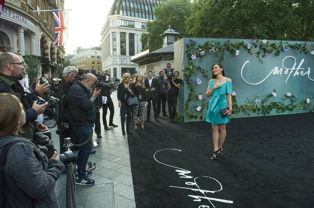Mother UK Premiere London, UK. Linzi Stoppard at the Mother! UK premiere at Odeon Leicester Square . 6th September 2017. LMK386-S655-060917 