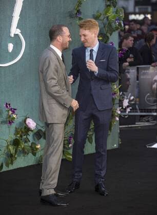 Mother UK Premiere London, UK. Darren Aronofsky (L) and Domhnall Gleeson at the Mother! UK premiere at Odeon Leicester Square . 6th September 2017. LMK386-S655-060917 