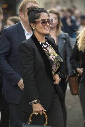 Mother UK Premiere London, UK. Salma Hayek at the Mother! UK premiere at Odeon Leicester Square . 6th September 2017. LMK386-S655-060917 