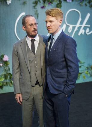 Mother UK Premiere London, UK. Darren Aronofsky (L) and Domhnall Gleeson at the Mother! UK premiere at Odeon Leicester Square . 6th September 2017. LMK386-S655-060917 