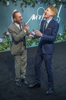 Mother UK Premiere London, UK. Darren Aronofsky (L) and Domhnall Gleeson at the Mother! UK premiere at Odeon Leicester Square . 6th September 2017. LMK386-S655-060917 