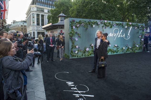 Mother UK Premiere London, UK. Francois-Henri Pinault and Salma Hayek at the Mother! UK premiere at Odeon Leicester Square . 6th September 2017. LMK386-S655-060917 