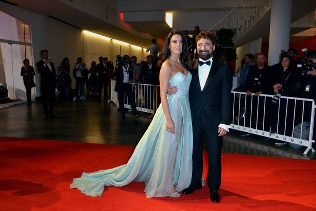 74th Venice Film Festival, Red Carpet Film Mektoub - My Love - Canto Uno. Pictured: Federico Zampaglione, Gilgia Marra  Copyright: xSimonexComi Veneziax xIPAx xVeneziax