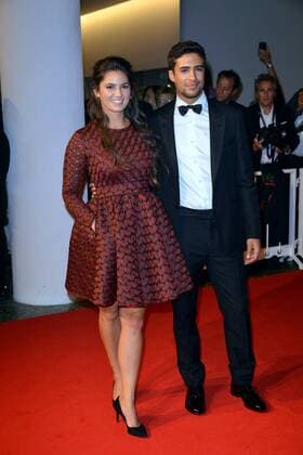 74th Venice Film Festival, Red Carpet Film Mektoub - My Love - Canto Uno. Pictured: Shain Boumedine, Ophelie Bau  Copyright: xSimonexComi Veneziax xIPAx xVeneziax